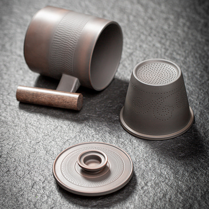 Mug isotherme en porcelaine à double paroi