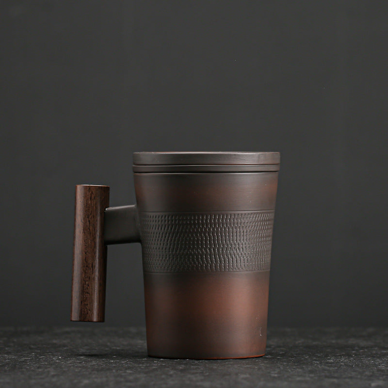Mug isotherme en porcelaine à double paroi