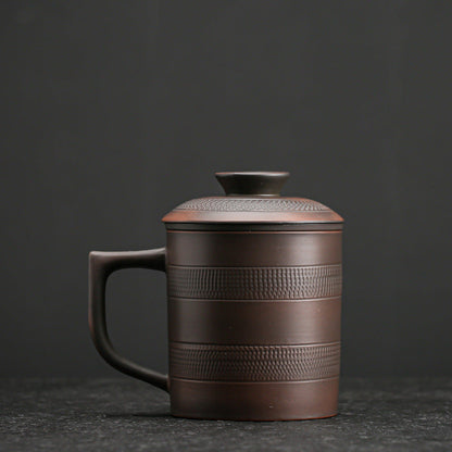 Mug isotherme en porcelaine à double paroi