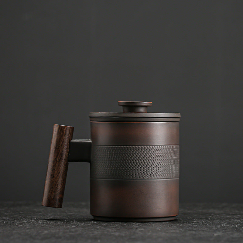 Mug isotherme en porcelaine à double paroi