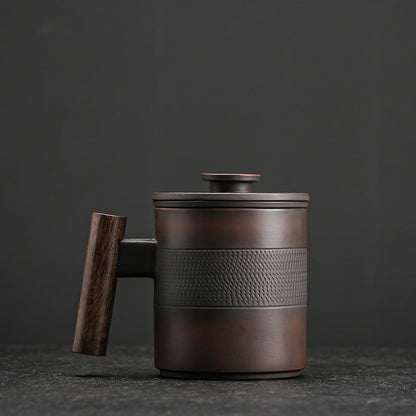 Mug isotherme en porcelaine à double paroi