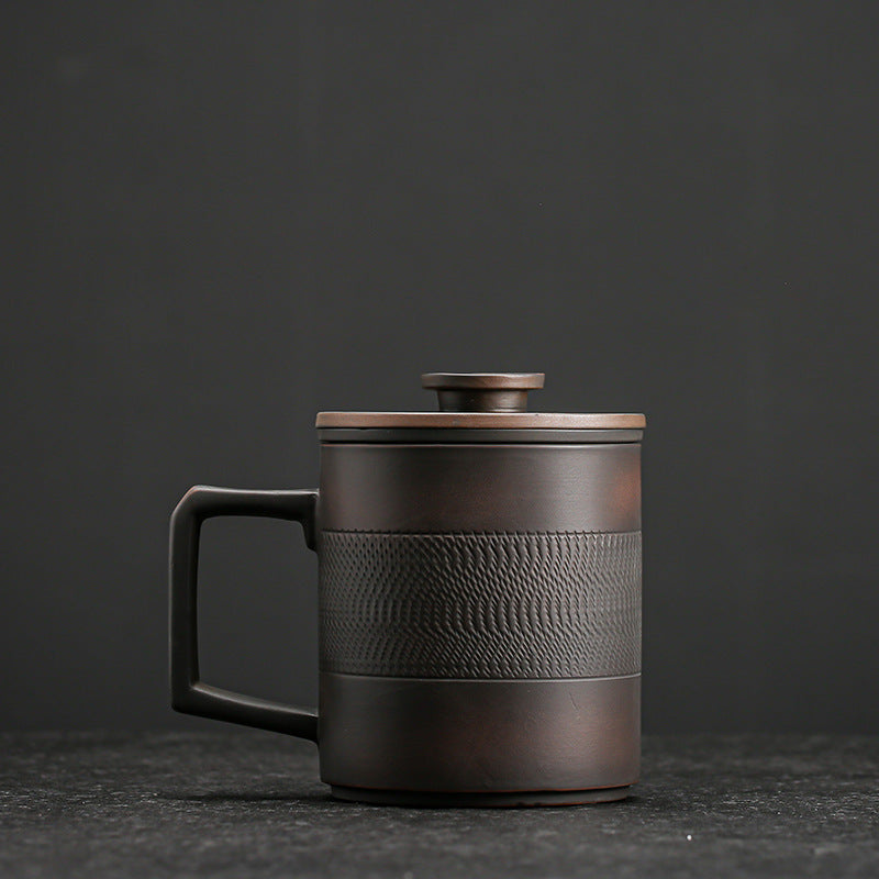 Mug isotherme en porcelaine à double paroi