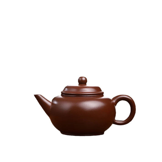Théière artisanale en argile violette – Argile “sable sang de dragon”, 230 ml avec coffret cadeau